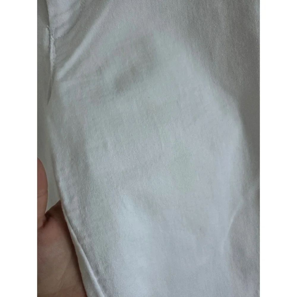 1822 Denim Womens White Skinny Jeans‎ Size 6 Stretch Mid Rise Slim Fit Pants